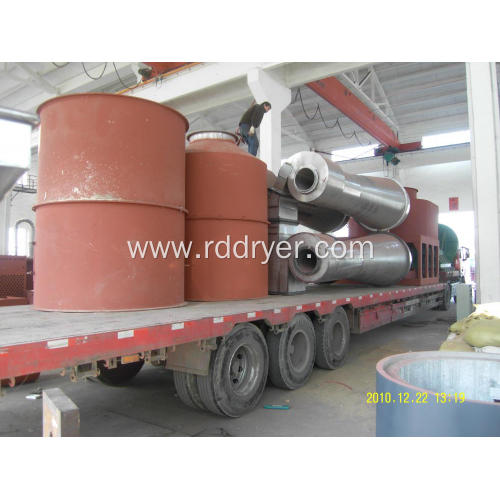 engineer available oversea service hot air dryer machine gypsum powder dryer spin flash dryer